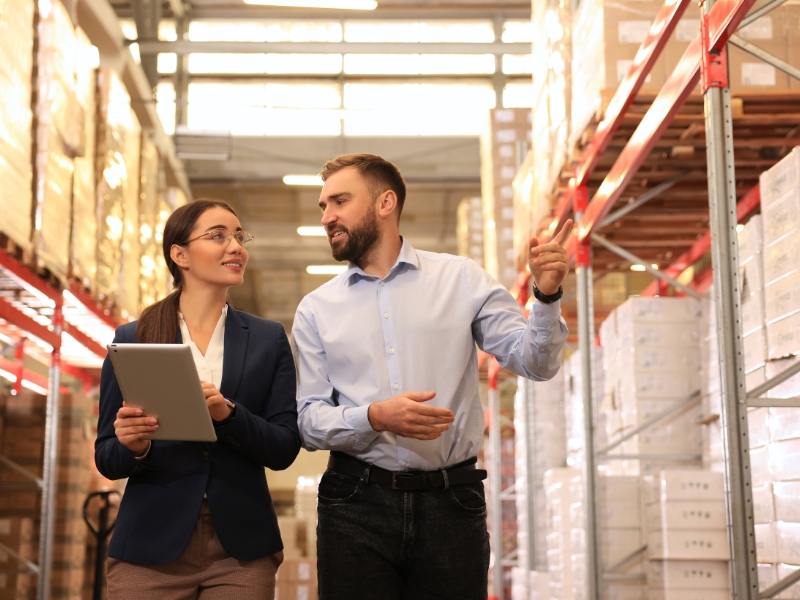 Gestão de logística alimentar e tecnologia