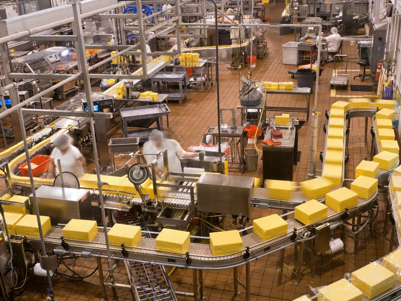 como funciona a logística de uma empresa de alimentação e estrutura