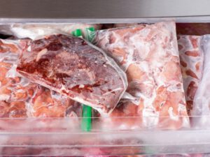 temperatura de transporte de alimentos congelados