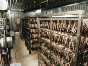 armazenamento e distribuição de alimentos na cadeia de frio